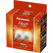 パルック LED電球 E17 60形相当 電球色相当 2個セット LDA7LGE17SK62T