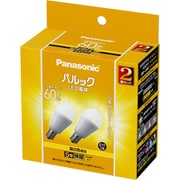 パルック LED電球 E17 60形相当 温白色相当 2個セット LDA7WWGE17SK62T