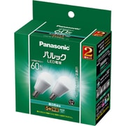 パルック LED電球 E17 60形相当 昼白色相当 2個セット LDA7NGE17SK62T