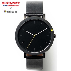 【ヨドバシカメラ × Makuake】MK0007 [10 watch(テンウォッチ) アナログウォッチ Black X Yellow TEN-001 By]