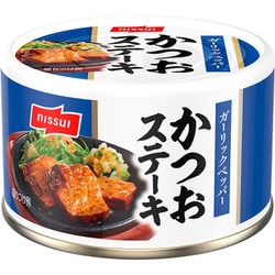 ニッスイ カツオステーキ缶 110g×24缶 ［マグロステーキ］