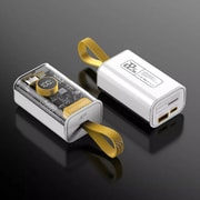 急速充電対応2in1モバイルバッテリー 5000mAh GeeTurbo-wh