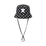 AGDUUCP41 [New Monogram Bucket Hat BLACK モノグラムバケットハット Mサイズ]