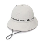 AGDUUCP46 [Number point hexagon bucket hat IVORY ナンバーポイントヘキサゴンバケットハット Mサイズ]