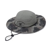 AGDUMCP41 [MEN Stitch incision wide hat KHAKI]