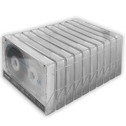 一般録音用 カセットテープ ノーマルポジション 60分（片面30分） 10本パック HDAT60N10P