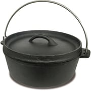 K-10294 [ダッチオーブン 20cm 鉄鋳物 満水容量：（約）1.9L]