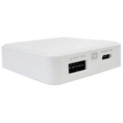 USB急速充電器 USB PD（パワーデリバリー）対応 20W USB-A 1/USB-C×1 自動識別IC搭載 リバーシブルUSBポート USB CtoCケーブル（1.2m）付 可動式プラグ採用 ホワイト AC-051