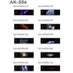 GODOXプロジェクションアタッチメント用スライドフィルター 10枚セット 6 AK-S06