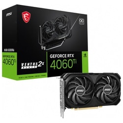 GeForce RTX 4060 Ti 搭載 グラフィックボード GeForce RTX 4060 Ti VENTUS 2X BLACK 8G OC