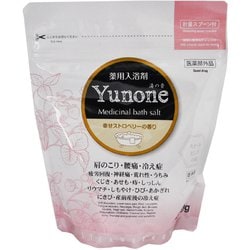 N-8924 [薬用 入浴剤 Yunone 湯の音 ストロベリーの香り 日本製]