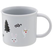 KE4AAG めがねうさぎ 抗菌食洗機対応プラコップ200ml [キャラクターグッズ]