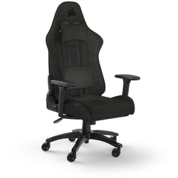 TC100 ゲーミングチェア ファブリック素材 160度リクライニング ブラック CF-9010051-WW