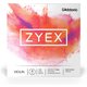 バイオリン弦 ZYEX ザイエックス A線 Medium Tension DZ312 1/8M