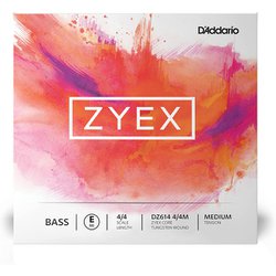 ウッドベース/コントラバス弦 ZYEX ザイエックス E線 Medium Tension DZ614 4/4M