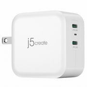 USB急速充電器 USB PD(パワーデリバリー)対応 合計最大出力40W USB-C×2 折りたたみ式プラグ採用 ホワイト JUP2440