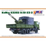 MAC-R8713 1/87 KaMaｚ 53202 6×4トラック＆Zu-23-2 [組立式プラスチックモデル]
