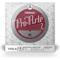 ヴィオラ弦 PROARTE プロアルテ A線 Medium Scale/Medium Tension J5801 MM