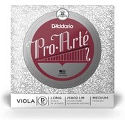 ヴィオラ弦 PROARTE プロアルテ D線 Long Scale/Medium Tension J5802 LM