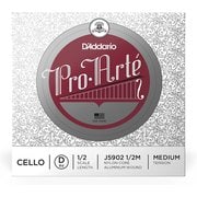チェロ弦 PROARTE プロアルテ D線 Medium Tension J5902 1/2M