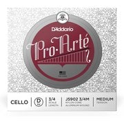 チェロ弦 PROARTE プロアルテ D線 Medium Tension J5902 3/4M