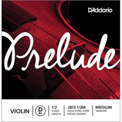 バイオリン弦 PRELUDE プレリュード D線 Medium Tension J813 1/2M