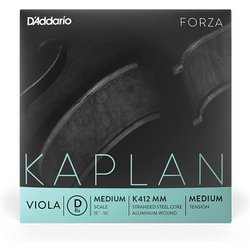 ヴィオラ弦 KAPLAN カプラン D線 Medium Scale/Medium Tension K412 MM