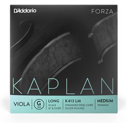 ヴィオラ弦 KAPLAN カプラン G線 Long Scale/Medium Tension K413 LM
