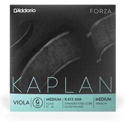 ヴィオラ弦 KAPLAN カプラン G線 Medium Scale/Medium Tension K413 MM