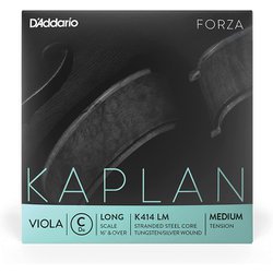 ヴィオラ弦 KAPLAN カプラン C線 Long Scale/Medium Tension K414 LM