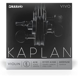 バイオリン弦 KAPLAN カプラン E線 Medium Tension KV311 4/4M