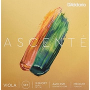 ヴィオラ弦 ASCENTE アセンテ セット X-Short Scale/Medium Tension A410 XSM