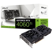 グラフィックボード PNY GeForce RTX 4060 Ti 8GB VERTO STANDARD DUAL FAN VCG4060T8DFXPB1
