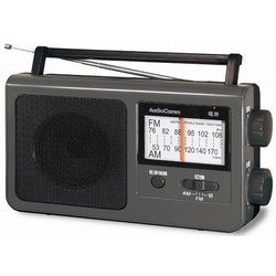 AM/FM ポータブルラジオ グレー RAD-T785Z-H