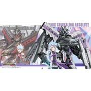 キャラクター万能ラバーマットスリム ダークシンカリオン＆ダークシンカリオンアブソリュート 碓氷アブト [トレーディングカード用品]