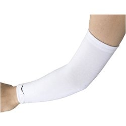 肘サポーター(ロング／パッド無／1個入り) V2MYA110 01 [バレーボール 肘サポーター ユニセックス]