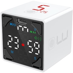 TickTime デジタルタイマー Cube 白 CTJ-TT03-W