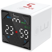 TickTime デジタルタイマー Cube 白 CTJ-TT03-W