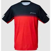 クラブショートスリーブシャツ CLUB SHORT SLEEVE SHIRT BUG1310C RD00 レッド XLサイズ [テニス 半袖シャツ メンズ]