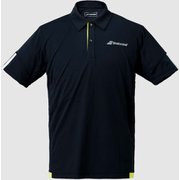 クラブショートスリーブシャツ CLUB SHORT SLEEVE SHIRT BUG1312C BK00 ブラック Sサイズ [テニス ポロシャツ メンズウェア]
