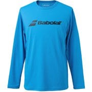 クラブロングスリーブシャツ CLUB LONG SLEEVE SHIRT BUP1560C BL00 Sサイズ [テニス 長袖シャツ メンズウェア]