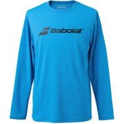 クラブロングスリーブシャツ CLUB LONG SLEEVE SHIRT BUP1560C BL00 Sサイズ [テニス 長袖シャツ メンズウェア]