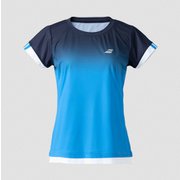 クラブショートスリーブシャツ CLUB SHORT SLEEVE SHIRT BWG2332C BL00 ブルー Mサイズ [テニス 半袖シャツ レディース]