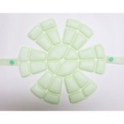 SUO256 ICE MET S 紐2本 マスカットグリーン
