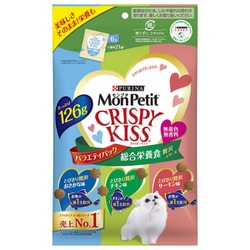 ネスレ日本 モンプチ クリスピーキッス 総合栄養食 贅沢シリーズ 126g