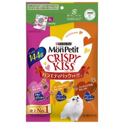 ネスレ日本 モンプチ クリスピーキッス バラエティパック セレクトシリーズ 144g