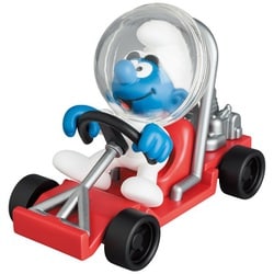 UDF ウルトラディテールフィギュア THE SMURFS SERIES 2 SMURF ASTRONAUT with MOON BUGGY [塗装済完成品フィギュア 全高約87.5mm]