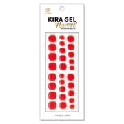キラジェル KIRA GEL クリスタルジェルチップ （ネイルシール） CGC-02 レッド