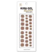 キラジェル KIRA GEL クリスタルジェルチップ （ネイルシール） CGC-06 ペールブラウン