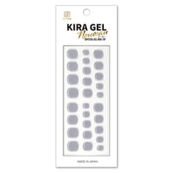 キラジェル KIRA GEL クリスタルジェルチップ （ネイルシール） CGC-07 グレー